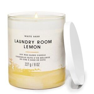 New Bath & Body Works Single Wick Candle in Laundry Room Lemon